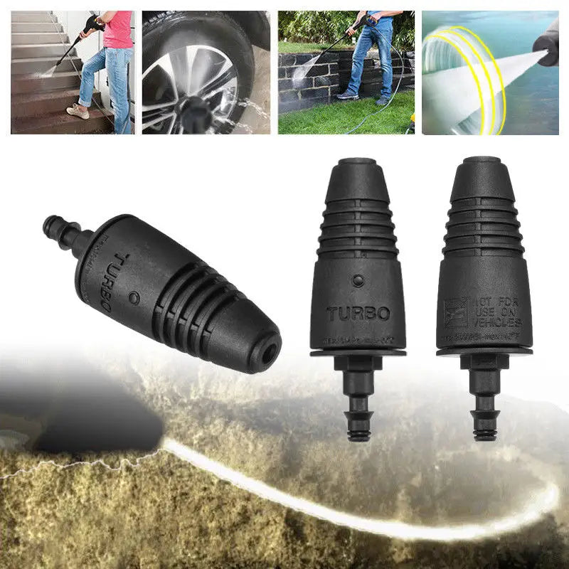 Pressure Washer Rotating Turbo Head Nozzle Spray For For Karcher LAVOR COMET For VAX High Pressure Washer Cleaner Accessories Qme Default Title