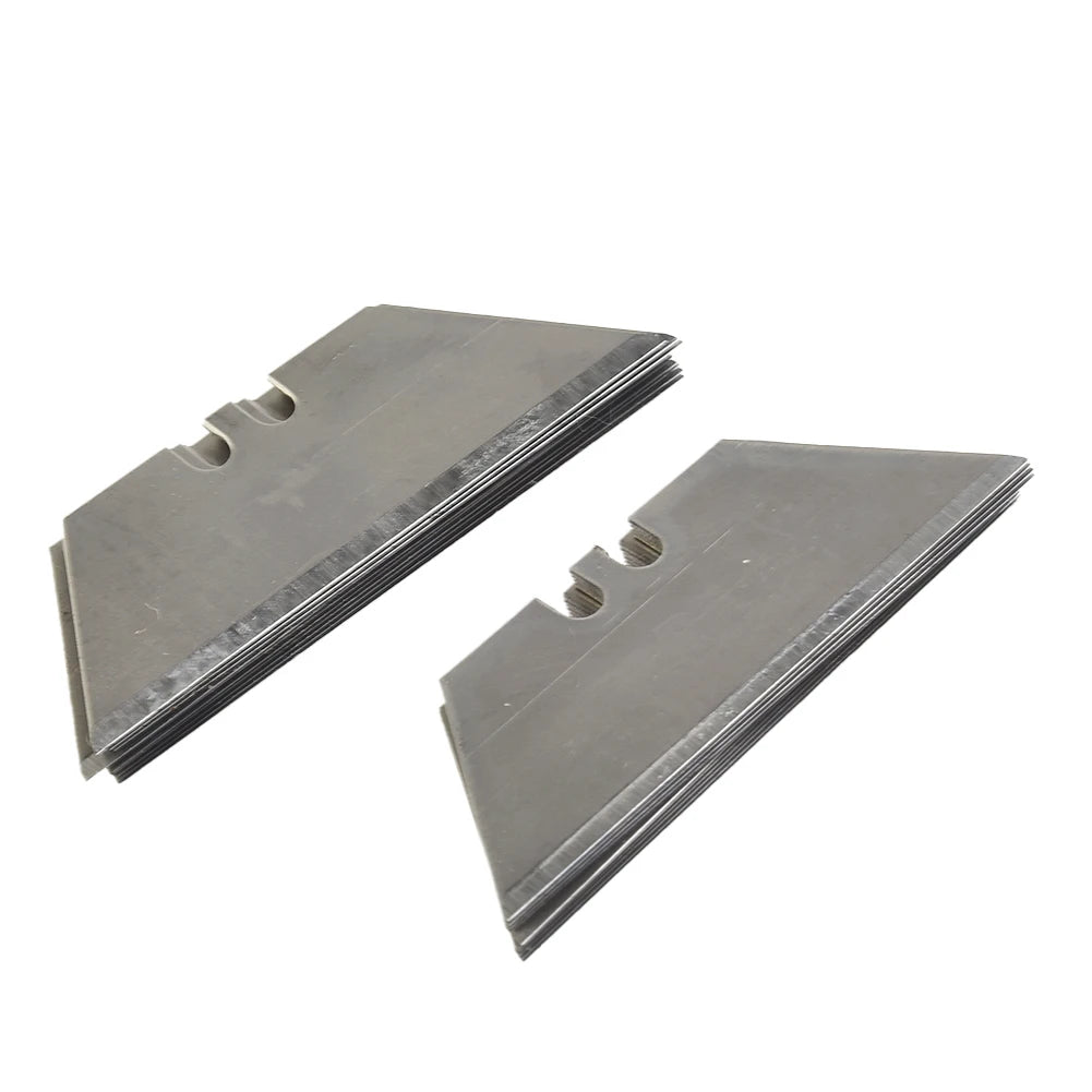 30 Pcs/Set Trapezoidal Blade Replacements Blade Carbon Steel Multifunction Engraving Craft Knives Blade Cutting Hand Tools Qme