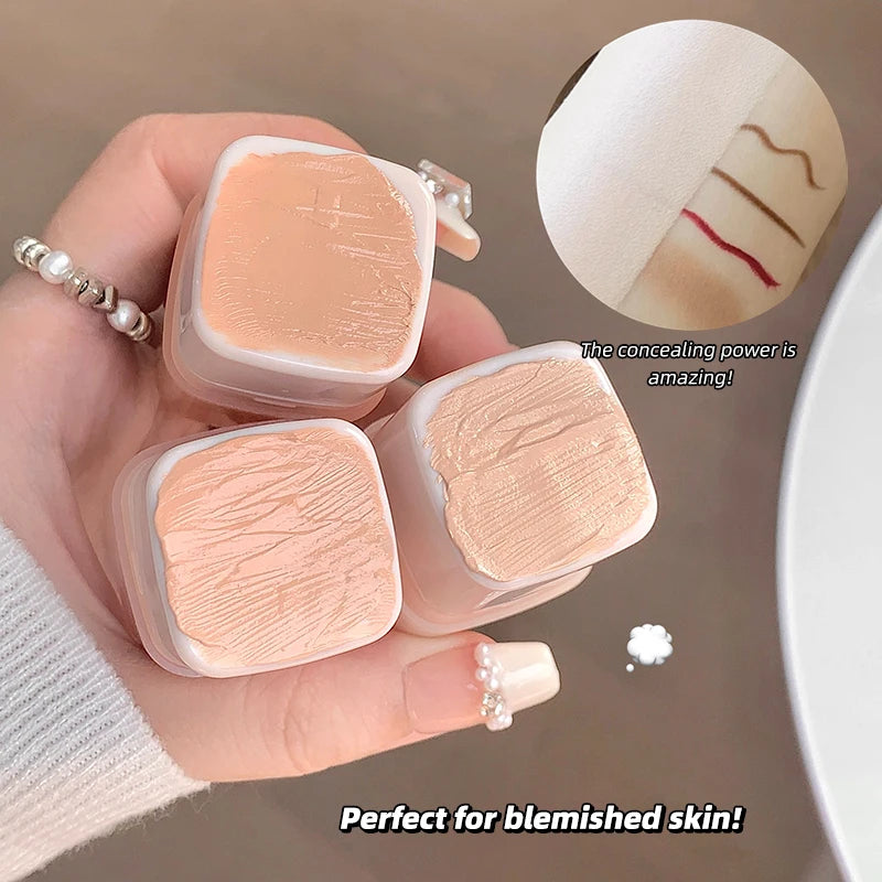 Light Orange Tone Matte Natural Concealer Gege Bear Covers Dark Qme