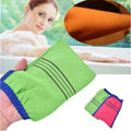 1PC Double-Sided Towel Korean Exfoliating Bath Washcloth Body Scrub Shower Towel For Adults Coarse Grain Towel Bath Supply Qme Default Title