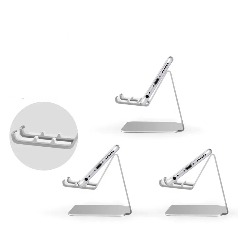 Universal Tablet Desktop Stand for IPad 7.9 9.7 10.5 11 Inch Metal Rotation Tablet Holder for Samsung Xiaomi Huawei Phone Tablet Qme