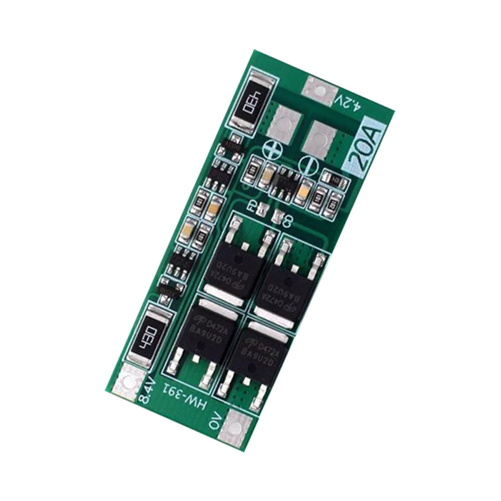 Charging Board Charger Module HW-391 2S 20A Lithium Battery Protection Board 18650 BMS Board Module Balance Qme 1PCS