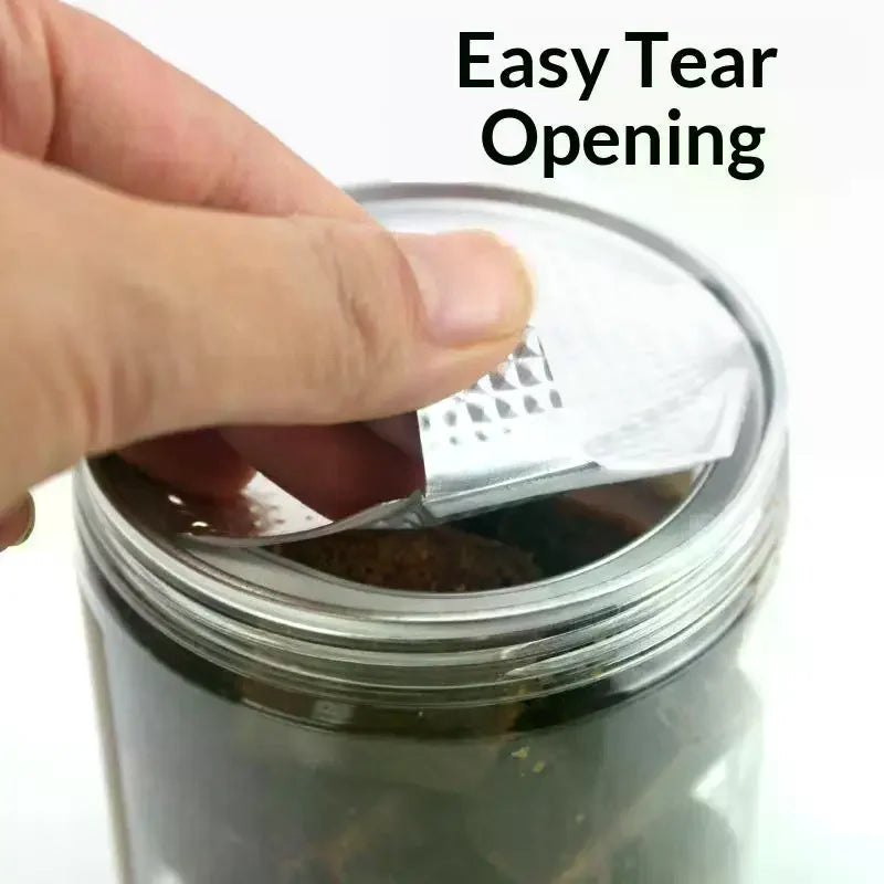 50pcs 200#50MM 202#52MM Aluminum Pull Ring Lid Foil Top Lid Soda Drink Beer Cola Lids Food Can Cover Easy Open Tear Packaging Qme
