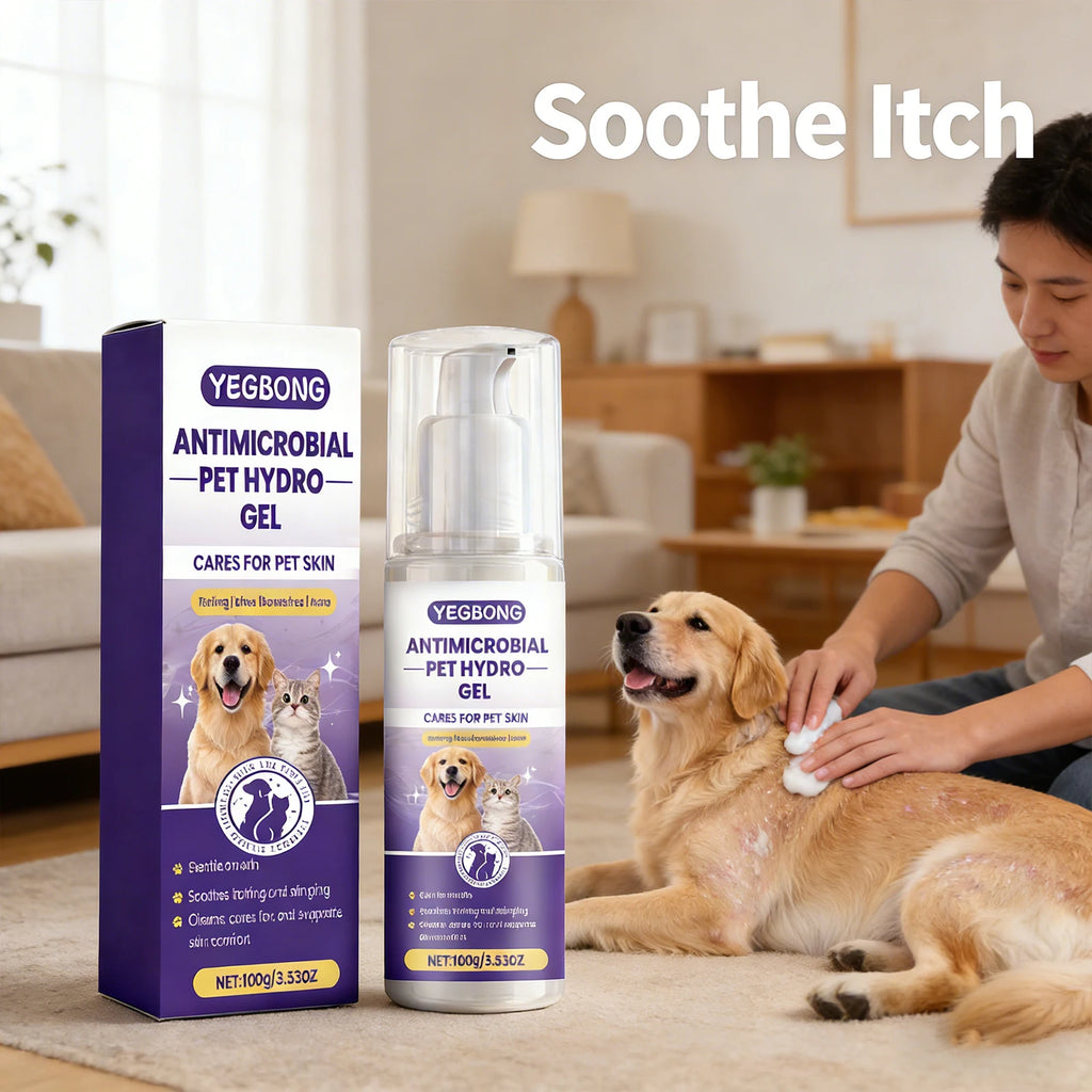 Pet Grooming Cleaning Gel Moisturizing Hypoallergenic Formula Remove Dirt Soothing Skin Eliminate Odor Daily Pet Skin Care Gel Qme