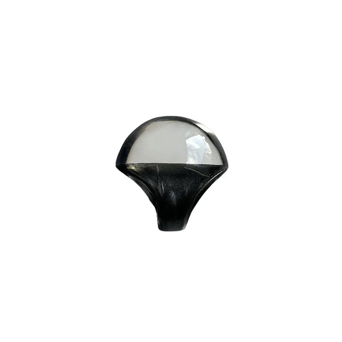 Cute Y2k Transparent Resin Chunky Large Rings Geometric Oval Wide Vintage Jewelry Gift for Women Girls New Ins Hip Hop Rings Qme