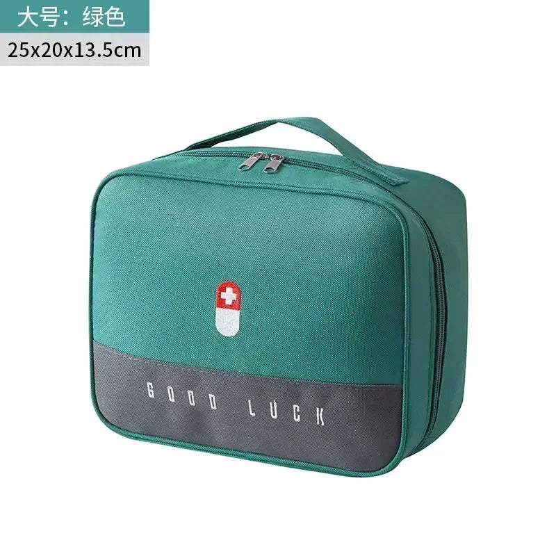 First Aid Kits for Outdoor Emergency, Camping Emergency, 82 Type Triangle Stretch Compression and Sterilization Qme oxford fabric bag