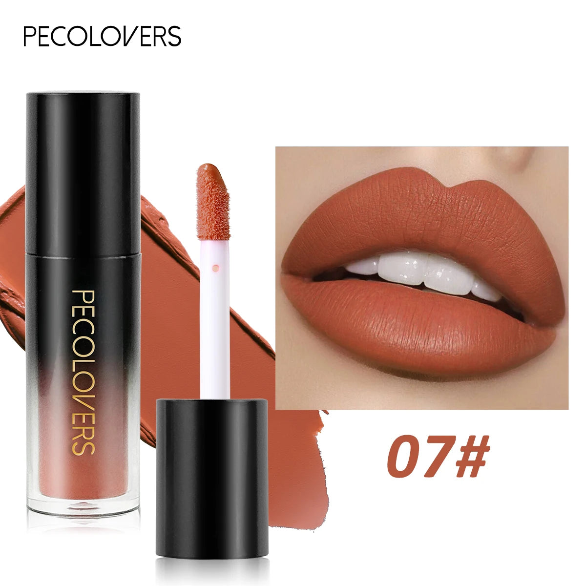 Multiple Colors Matte Velvet Lip Gloss Waterproof Long-lasting