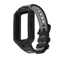 Silicone Strap for Huawei Band 9 8 7 6 Smart Watch Replacement Bracelet Sport Breathable Straps for Huawei Band9 Qme Black Grey For Huawei band 6