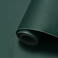 Waterproof Matte Wallpaper Green Vinyl Self-adhesive Stickers Wall Qme blackish green 100cmx55cm
