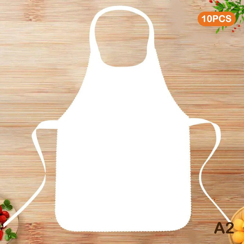 Anti-fouling Breathable Cooking BBQ Waiters Hairdressing Disposable Qme A2