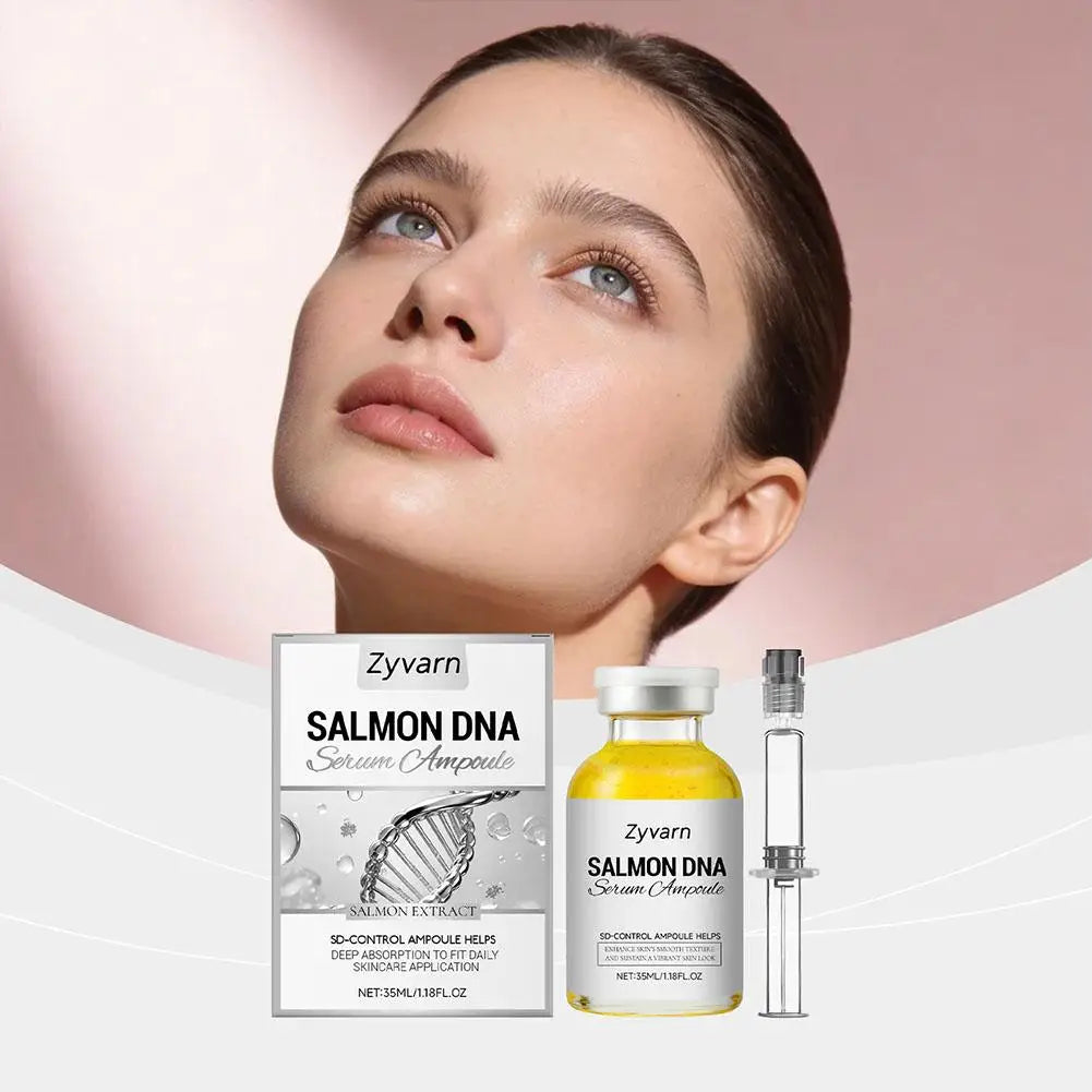 Salmon DNA Serum Ampoule Collagen Deep Hydrating Moisturizing Facial Essence Collagen Essence Effectively Soothes For All Skin Qme