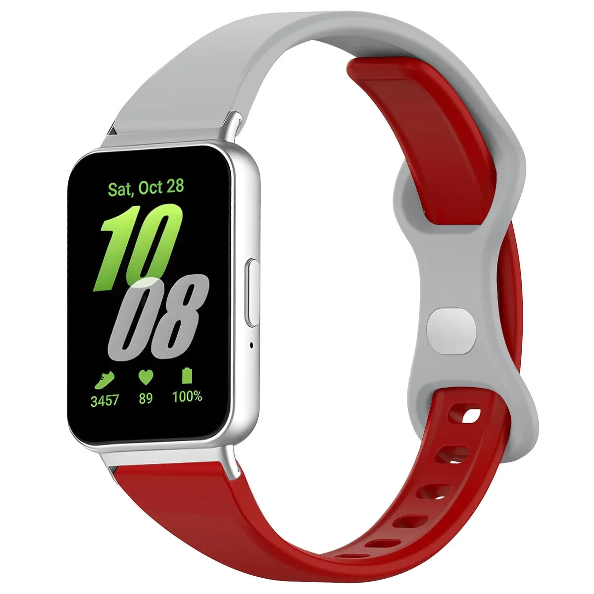 Strap for Galaxy Fit 3 Watch Strap Samsung Girls Adapter Woman Accessories Strap Band Bracelet Silicone Women Bracelet Qme LHWR for Galaxy Fit 3