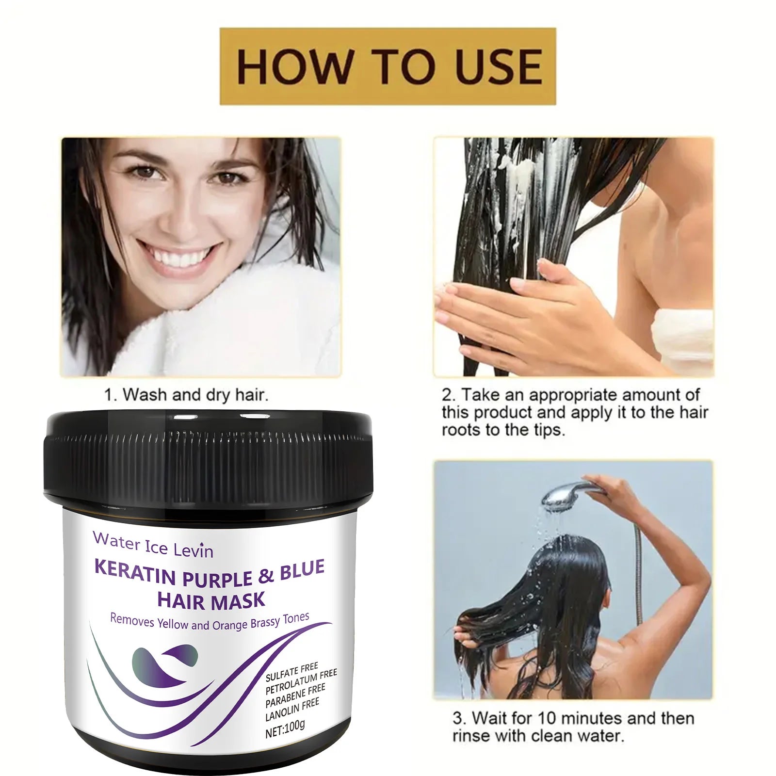 Magical Keratin Hair Mask 5 Seconds Repair Damaged Frizzy Hair Soft Smooth Shiny Nutrition Deep Moisturize Nourishing Hair Care Qme