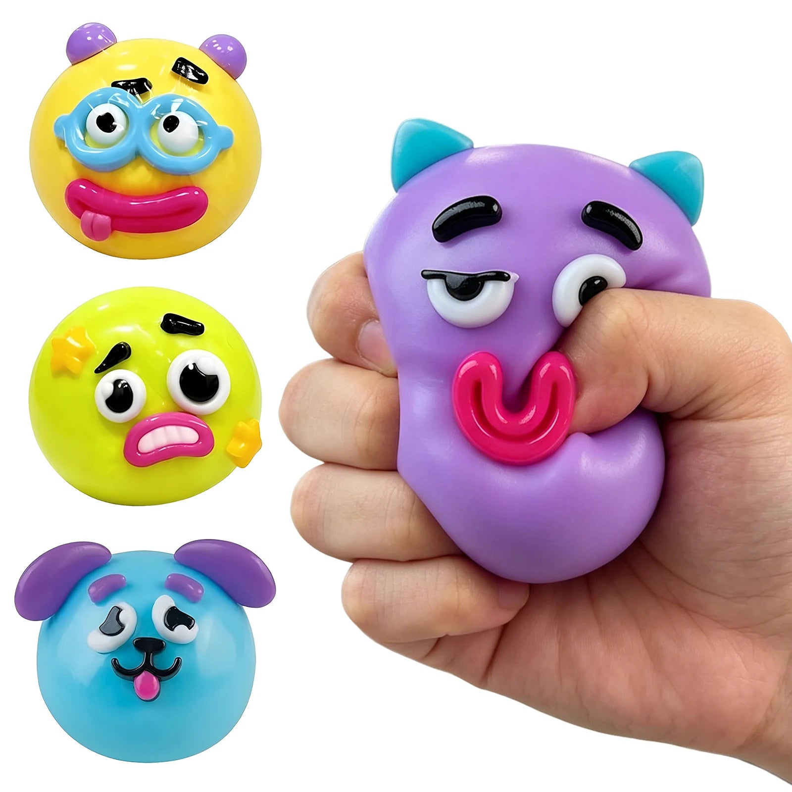 2026 Dog Face Swap Squeeze Toy Curiosities Dog Face Swap Squeeze Toy Soft Moldable Cute Slow Rise Squeeze Toy Adult Fun Gifts ﻿ Qme