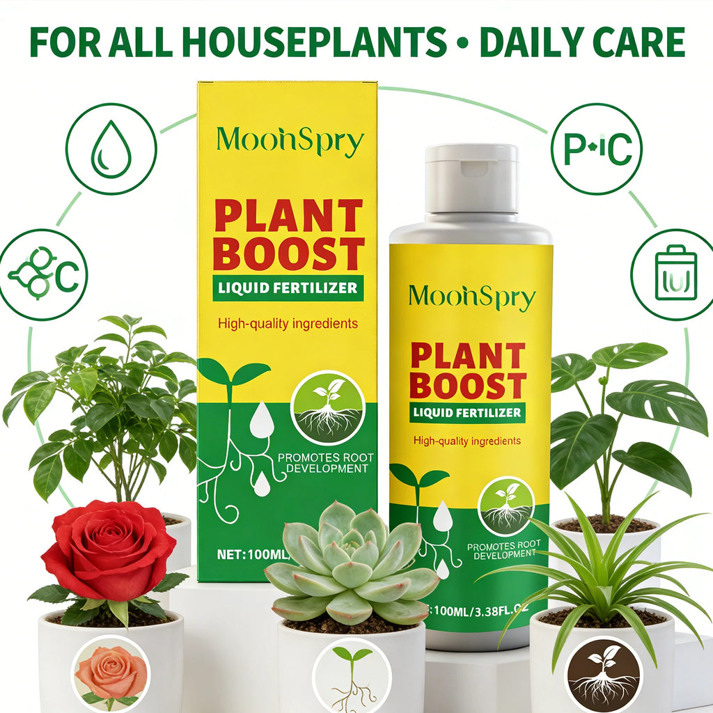 Plant Boost Liquid Fertilizer Enhancing Water Fertilizer Absorption Capacity Promote Healthy Plant Growth Plant Nutrient Liquid Qme