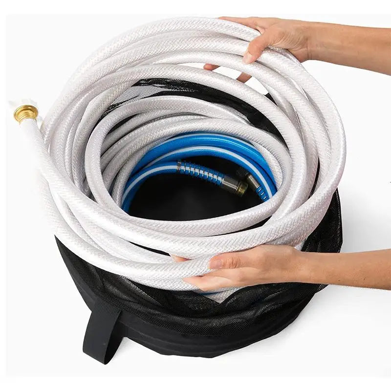 RV Hose Storage Pouch Organizer Outdoor Use Travel Compression Bags Qme