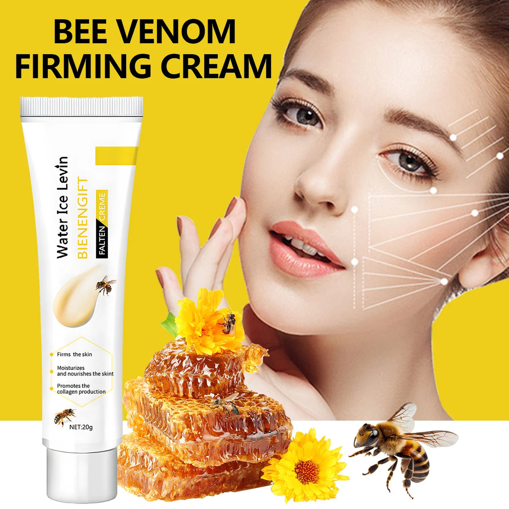 Bee venom lifts face and neck care cream to tighten elasticity and improve saggy skin Qme