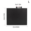 Eyelash Extension Lighting Lamp Stand Tray Adjustable Clamp Grafting Qme Thick metal tray L