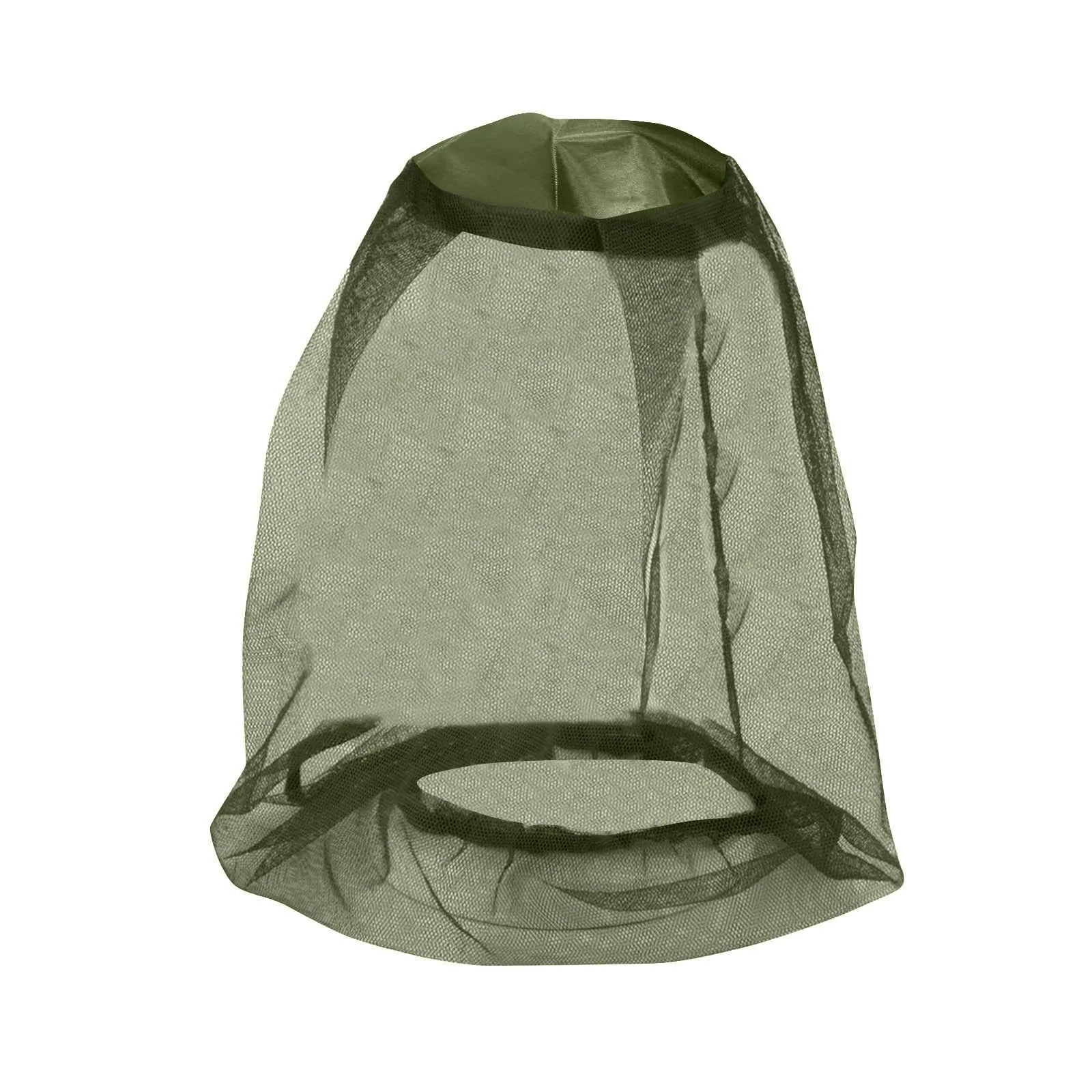 Breathable Mesh Mosquito Head Nets Lightweight Outdoor Camping Fishing Anti-mosquito Cover Gardern Orchard Insect-Proof Mask Qme Army Green One Size