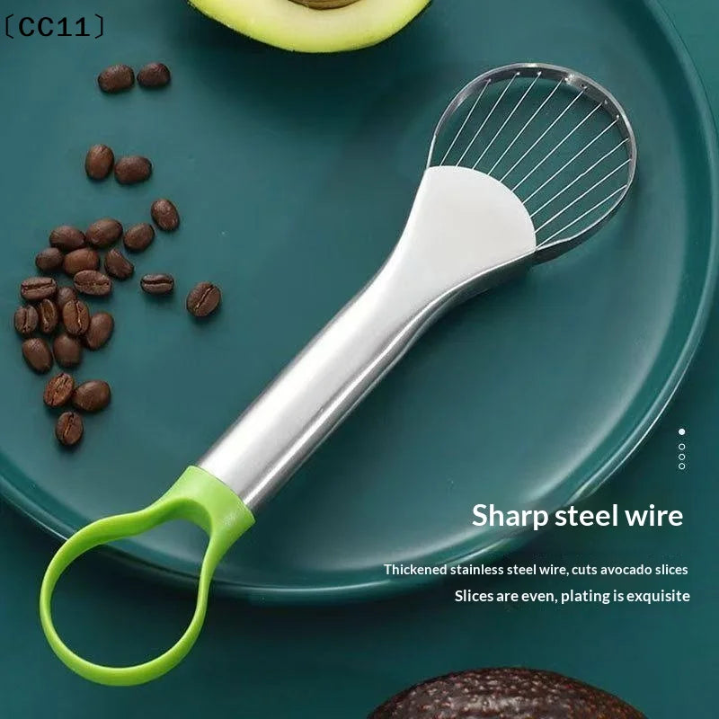 Avocado Knife Gadget Stainless Steel Cutter Kitchen Gadgets Fruit Qme Default Title