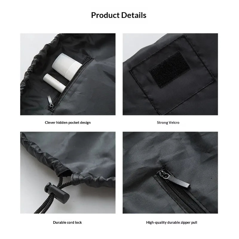 Women Drawstring Cosmetic Bag Travel Storage Makeup Bag Organizer Female Make Up Pouch Portable Waterproof Toiletry Bea Qme