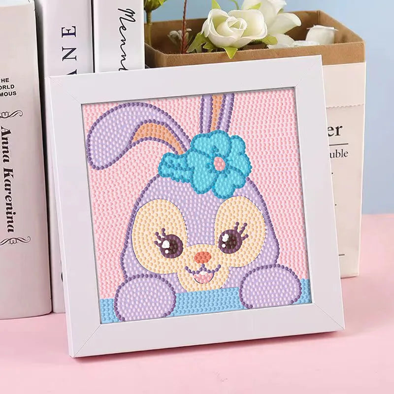 Hello Kitty Kuromi Diamond Painting DIY Craft Frame Cartoon Students Qme 39