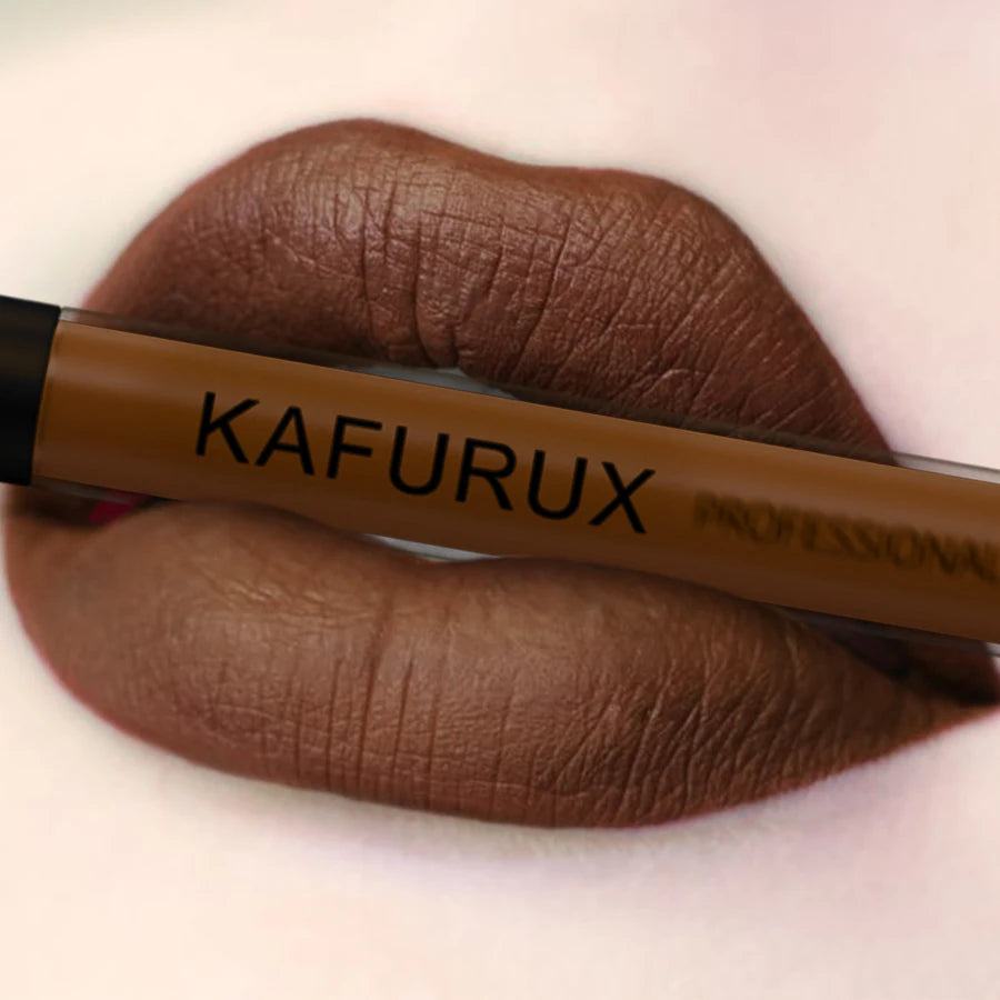 Matte Highly Pigmented Lip Glaze Velvet Finish Liquid Lipstick Qme 12