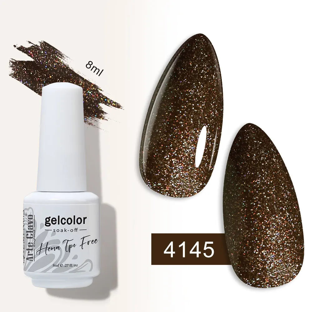 Arte Clavo Semi-permanent Gel Nail Varnish 180 Colors Semipermanent