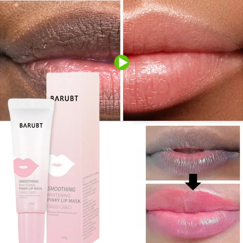 Lip Balm For Remove Dark Lip Melanin Dead Skin Removal Lighten Lip Lines Exfoliate Whitening Moisturizing Nourishing Serum 8.5g Qme