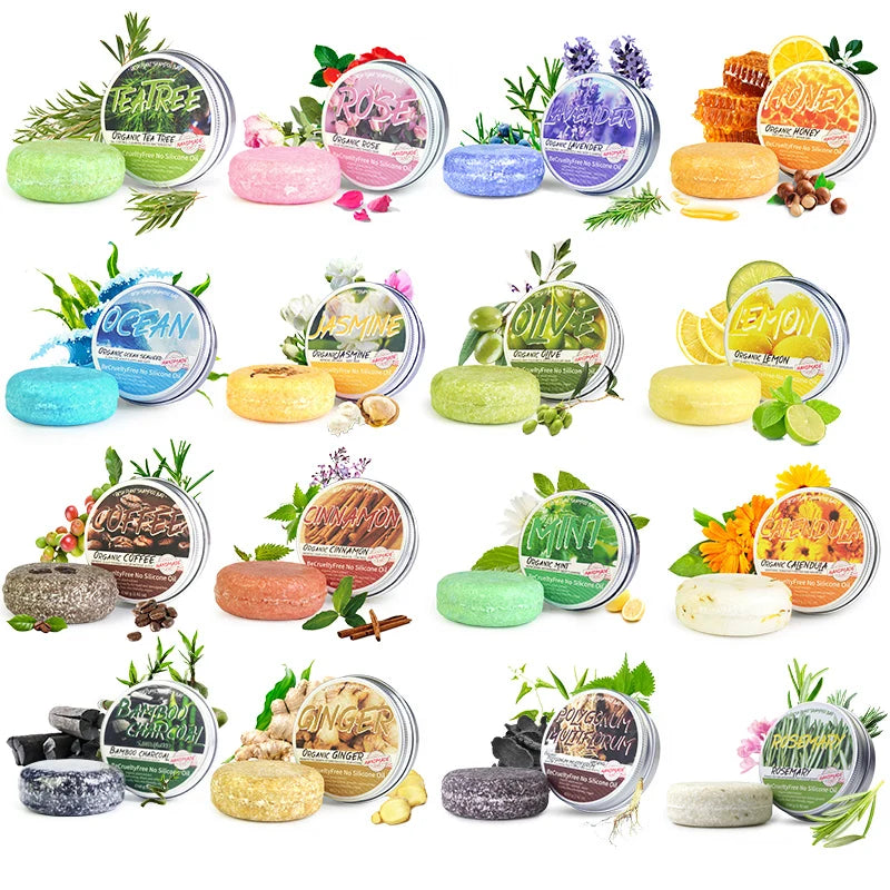 Lavender Shampoo Oil Control Refreshing Hair Smooth Oily Scalp Qme