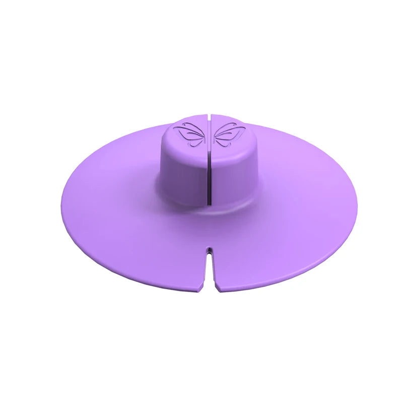 1pc Silicone Tea Bag Buddy, Silicone Tea Bag Holder & Squeezer, Easy to Use, Mess Free, Dishwasher Safe Qme purple