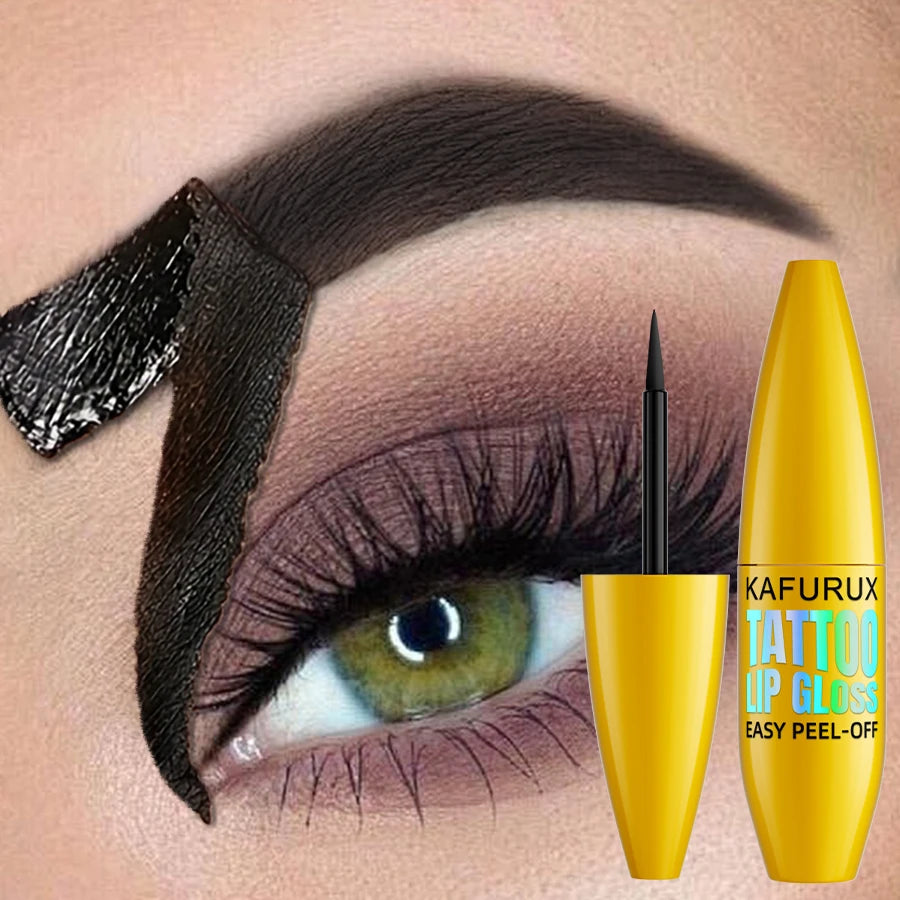 5 Colors Semi-permanent Peel Off Eyebrow Dye Cream Waterproof Brow Qme 105