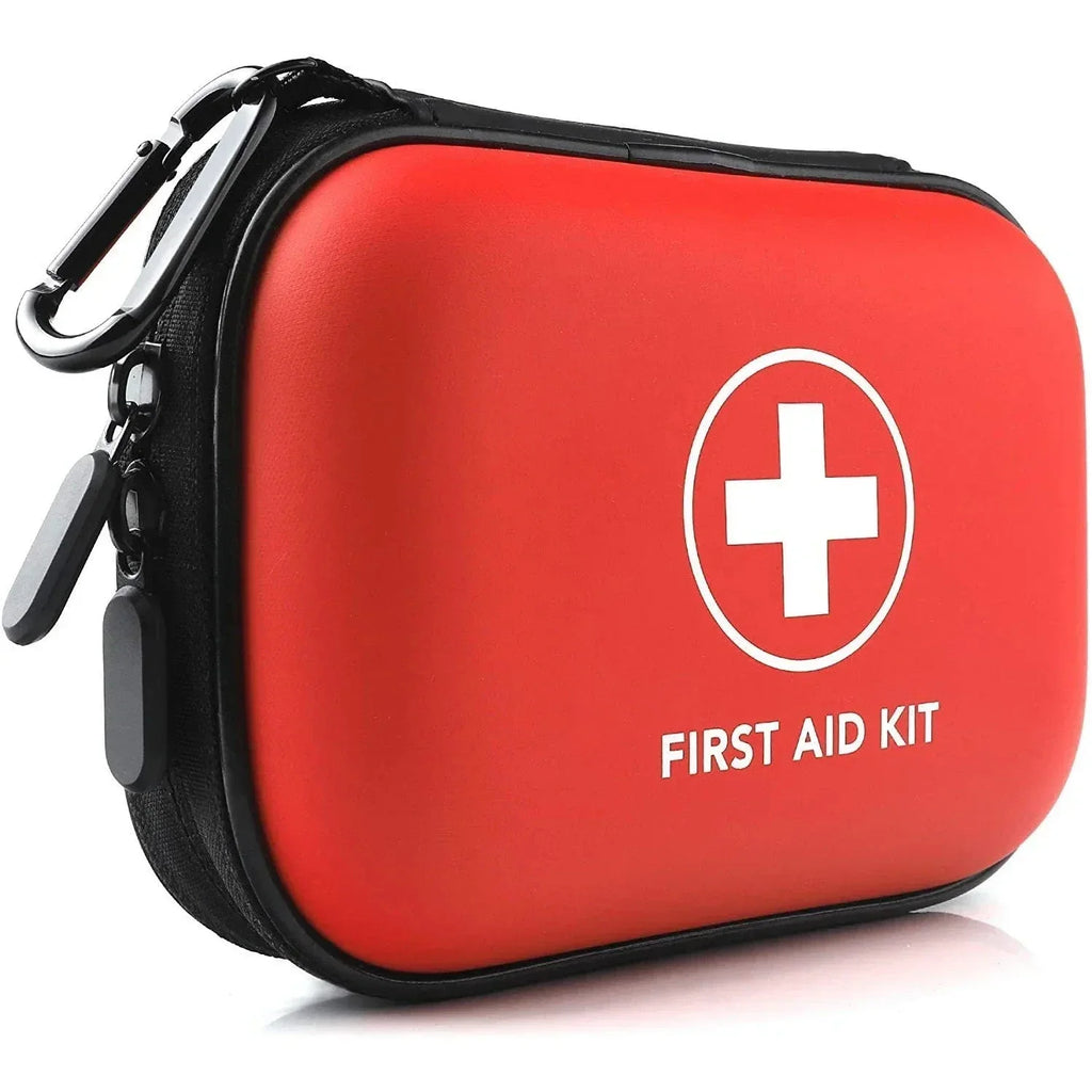 Portable Emergency Medical Bag for Outdoor, Travel & Home Qme red bag