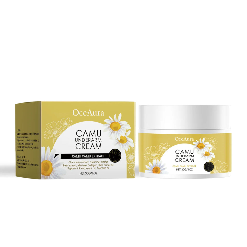 Oceaura Camu Underarm Cream Odor Neutralizing Sweat Inhibiting Qme 30g
