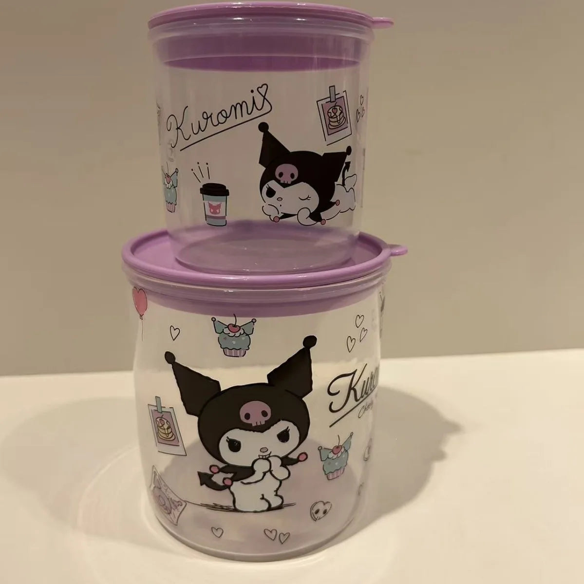 Hello Kitty Kuromi Food Storage Container Formula Can Tea and Baby Food Storage Container Snack and Whole Grain Can Qme 3