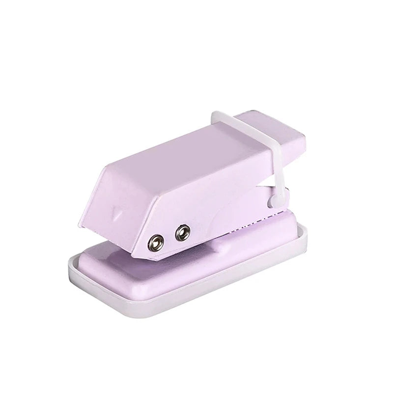 Mini Hole Punch 1 Cute Paper Portable Round Puncher Cutter Kawaii Qme A1