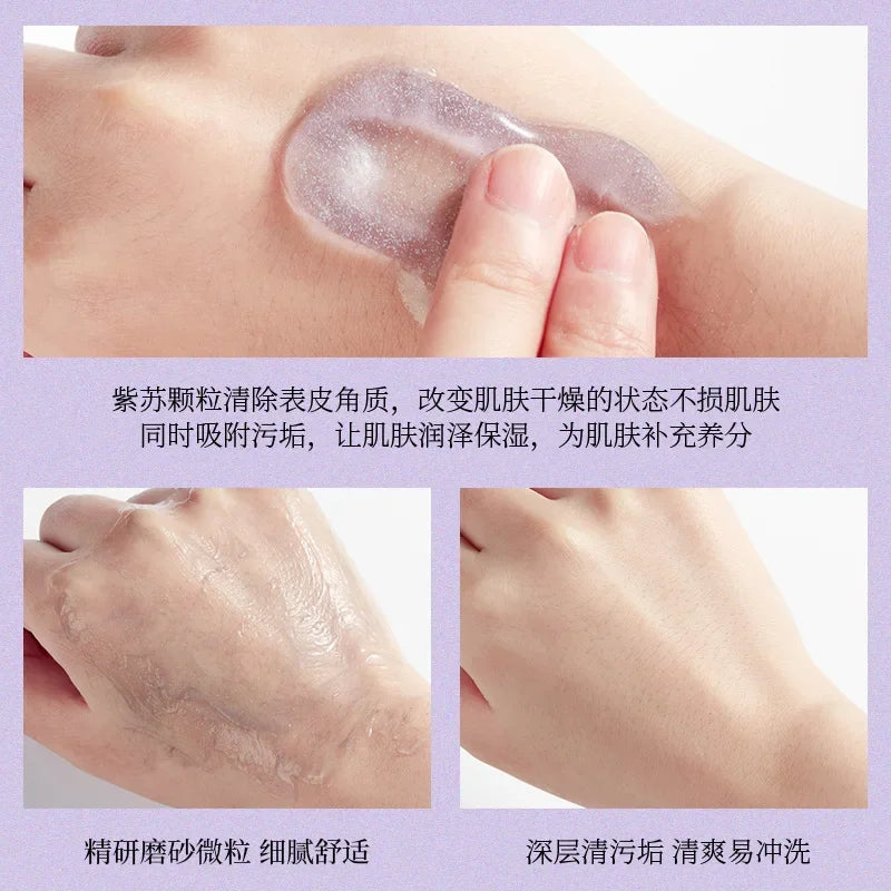 BIOAQUA VENZEN Bamboo Charcoal Clean Ice Crystals Moisturizing Contractive Pore Salubrious Oil-control Hydrating Cleansing Gel Qme