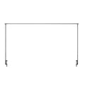 Balloon Arch Stand Adjustable Table Arch with Clamps Dining Background Rack for Daily Swing Event Catering Wedding Halloween Qme Standard Black