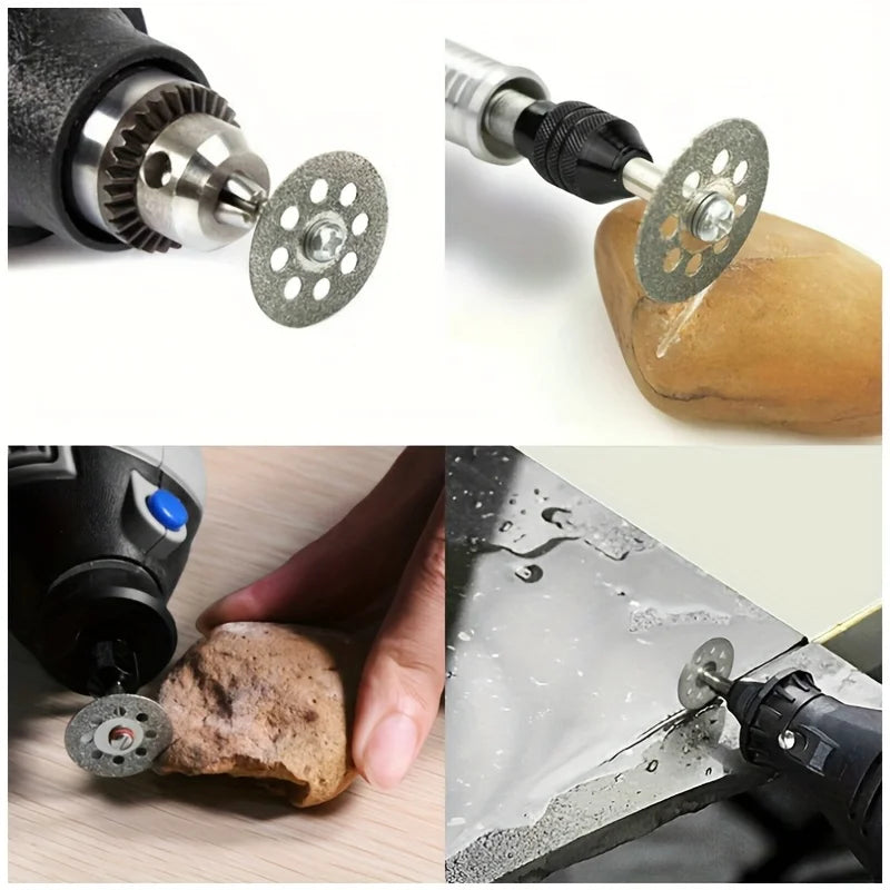 50-piece diamond cutting disc set, suitable for stone, ceramic, resin, metal and other DIY crafts Qme