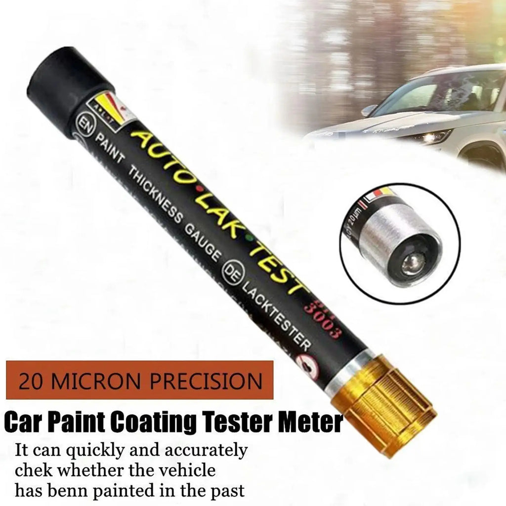Car Paint Thickness Tester Pen Magnetic Tip Scale Portable Coating Qme