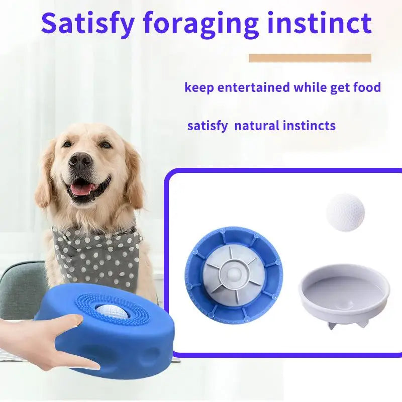Non-slip Dog Supports Toy Puppy Lick Slow Feeder Supplies Liquid Bowl Qme