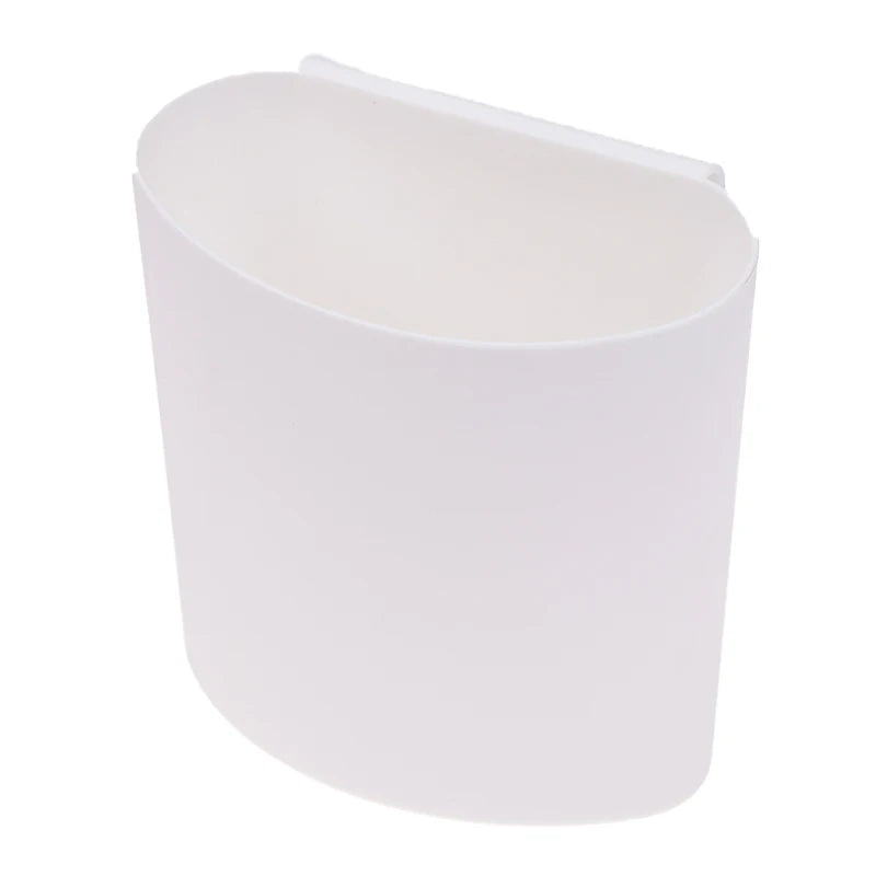 Small Things Portable Storage Box Container Household Back Hanging Qme White