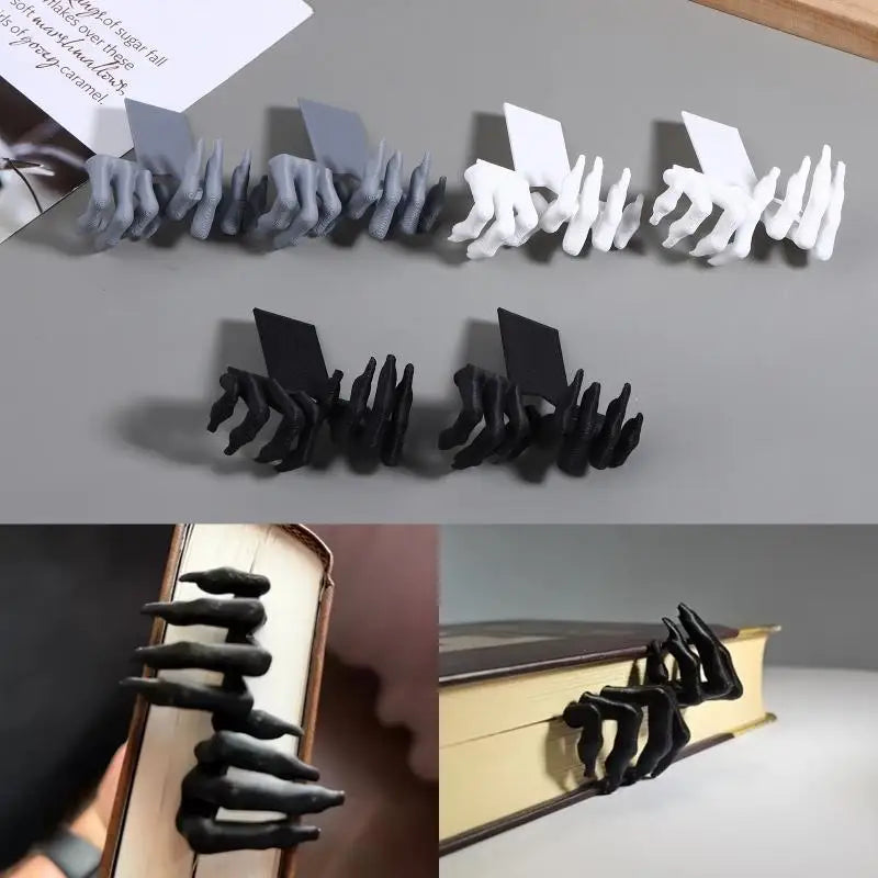 Creative Bookmarks Personalized 3D Page Marks Horror Atmosphere Design Qme