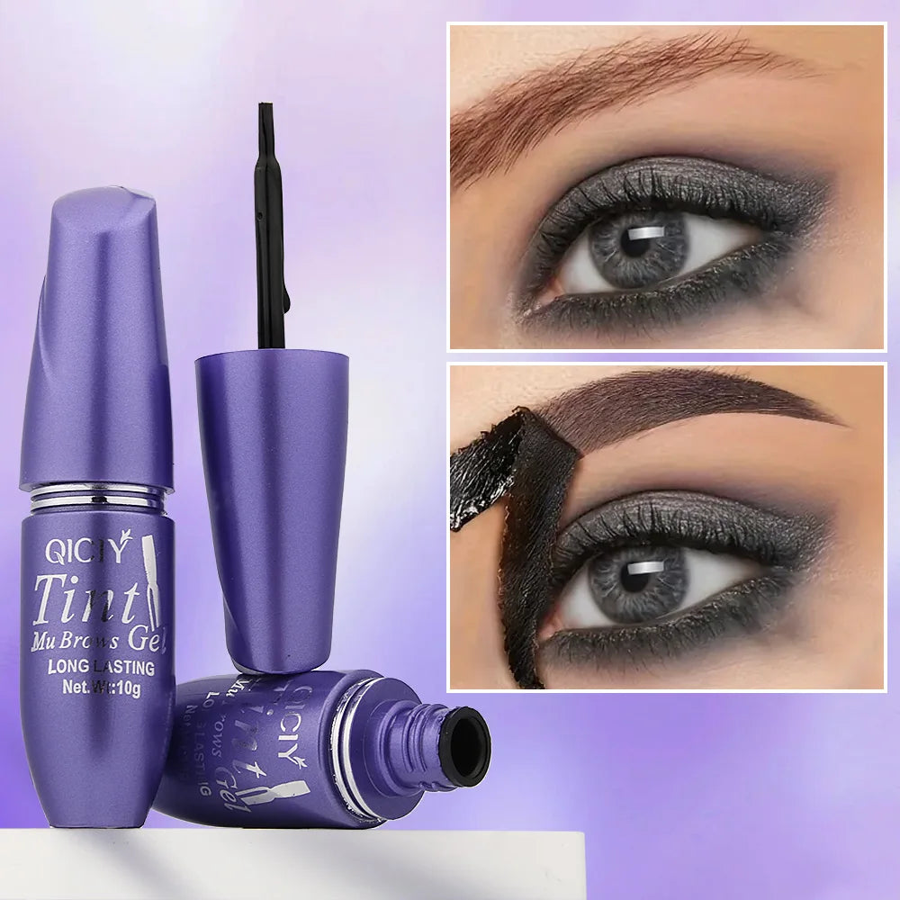 Tear-off Eyebrow Gel Waterproof Sweat Proof Long-lasting Fixing Qme