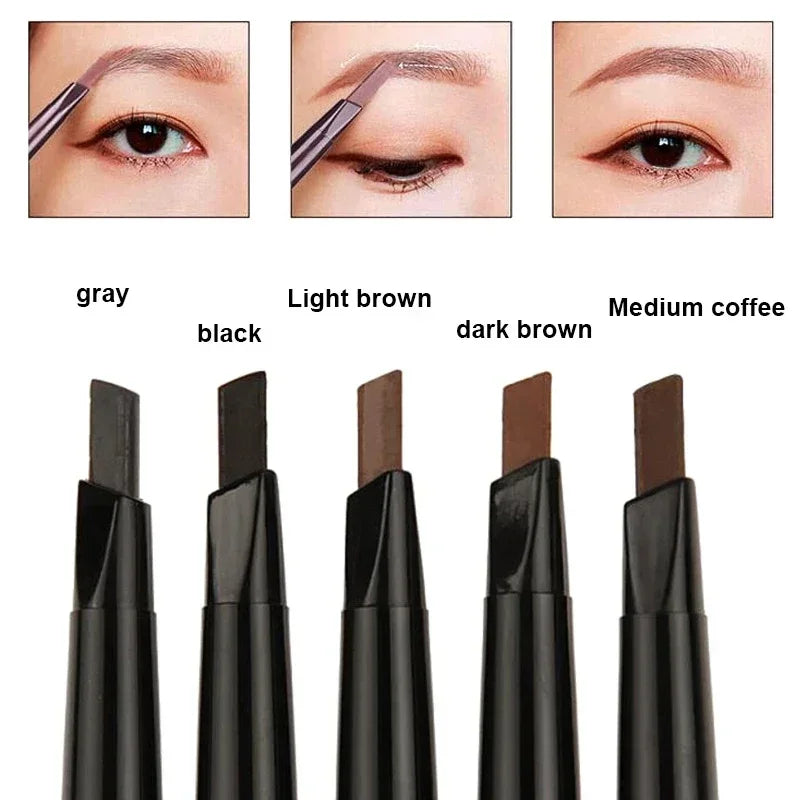 Professional Eye Brow Tint Cosmetics Natural Long Lasting Paint Eyebrow Waterproof Black Brown Eyebrow Pencil Makeup Cosmetics Qme