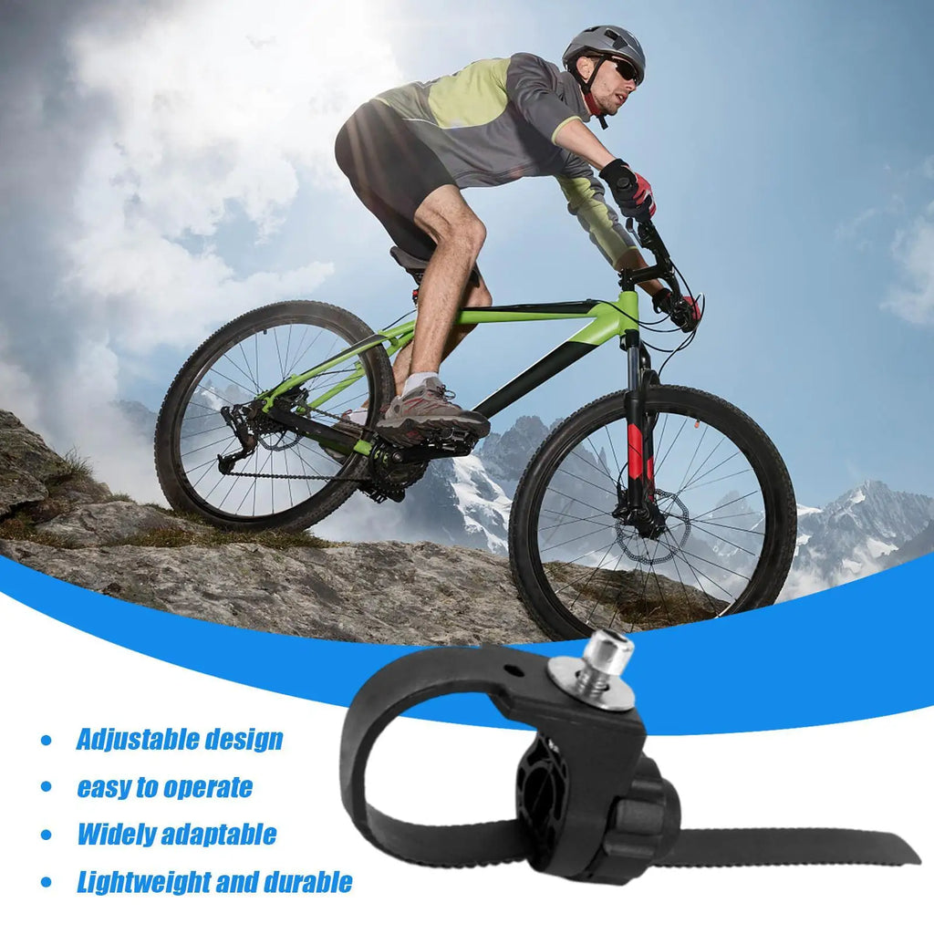 Bike Fork Clamp Fork Mounting Bracket Adapter Front Rear Rack Adjustable Ring Modification Accessories 2x Installation Cycling Qme
