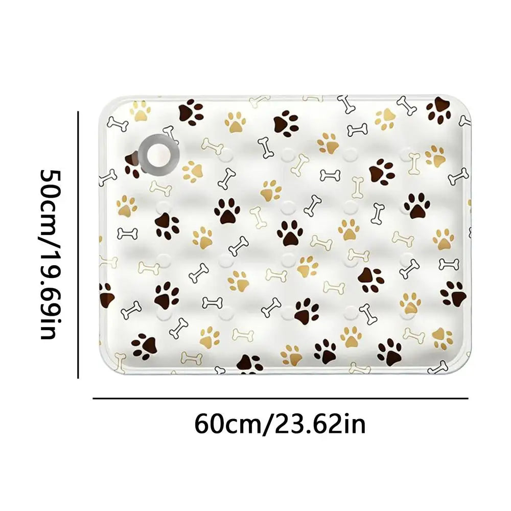 Pet Cooling Mat Hot Summer Moisture-Resistant Cushion Summer Self-cooling Pet Pad For Sleeping Resting Travel Shelter Backyard Qme B China Mainland