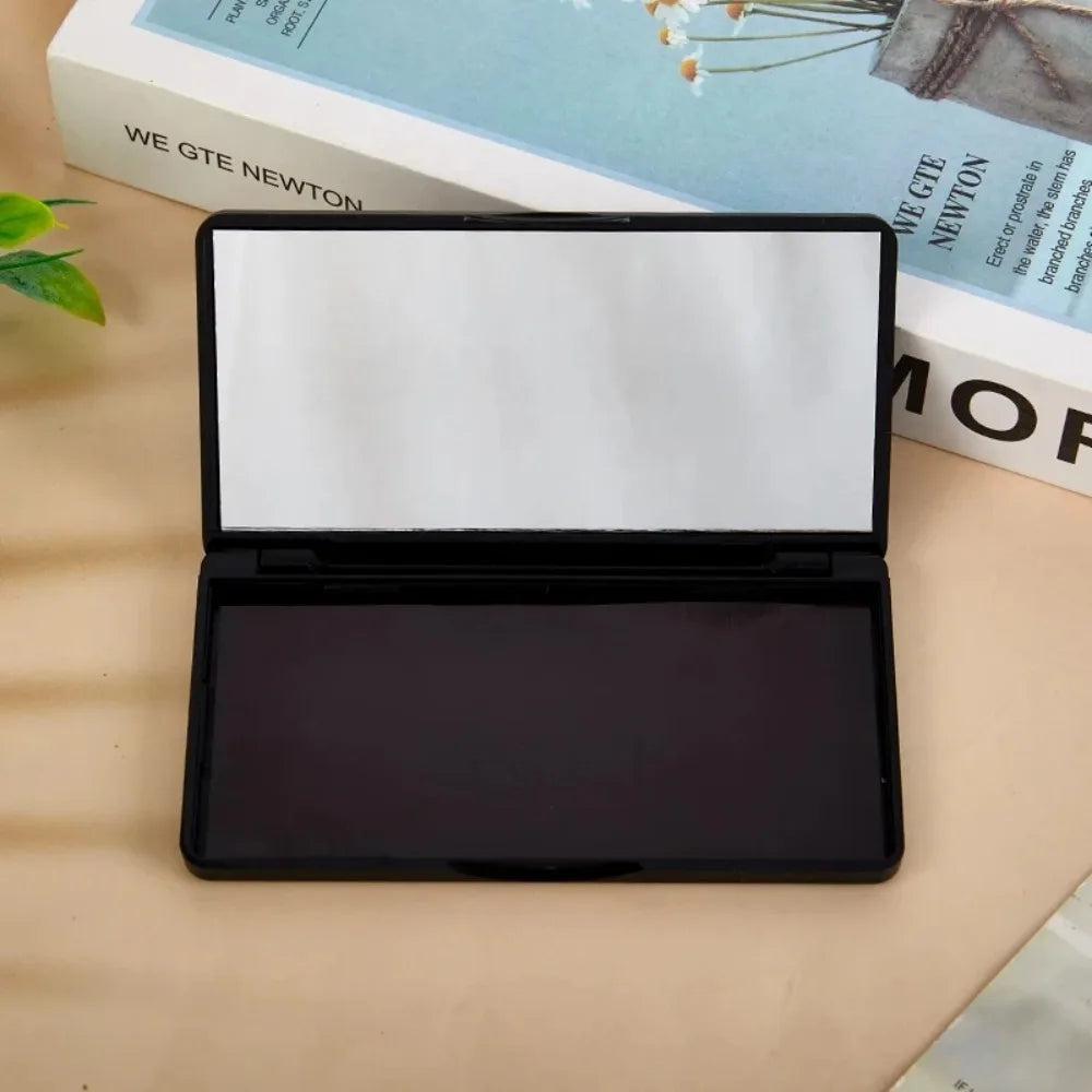 Professional Empty Magnetic Palette Holder Box Mirror Eyeshadow Qme