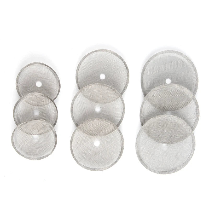 3Pcs Reusable Stainless Steel French Press Coffee Maker Detachable Mesh Filter Qme