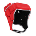 Rugby Headguard Rugby Head Protector Rugby Helmet Anti Collision Breathable EVA Rugby Headguard for Football Baseball Goalkeeper Qme Red